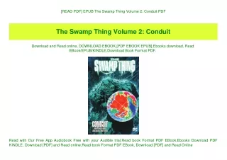 [READ PDF] EPUB The Swamp Thing Volume 2 Conduit PDF