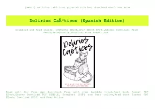 [Best!] Delirios CaÃƒÂ³ticos (Spanish Edition) download ebook PDF EPUB
