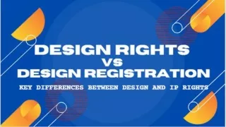 Key Differences Between Design And IP Rights