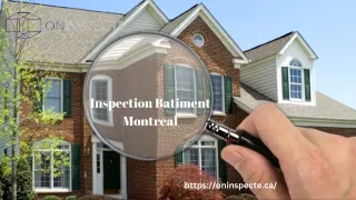 Inspection Batiment Montreal