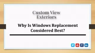 No. 1 Windows Replacement Service In Lincoln
