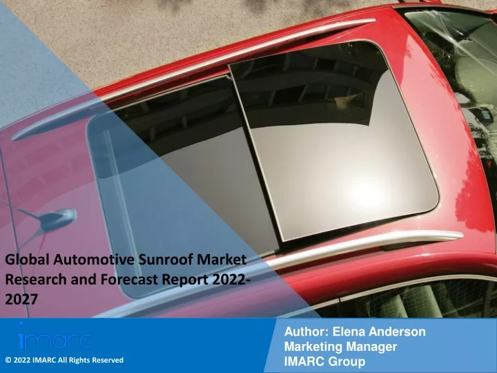 global automotive sunroof market research