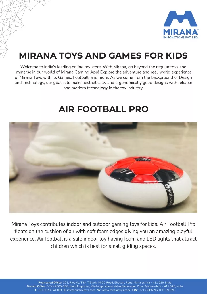 mirana toys and games for kids