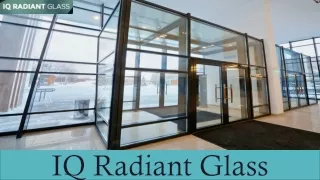 Jansen Steel Windows & Doors in Washington, DC | IQ Radiant Glass
