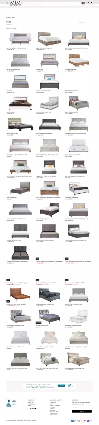 Beds in Vancouver