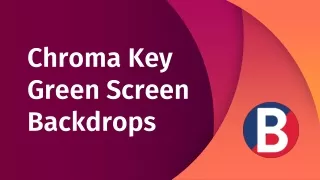 chroma key green screen backdrops