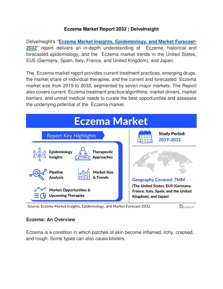 eczema market report 2032 delveinsight
