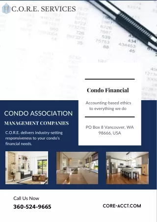 Condo Association Management Companies - Core Condo Accounting