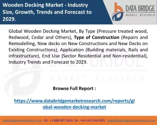 Global Wooden Decking Market