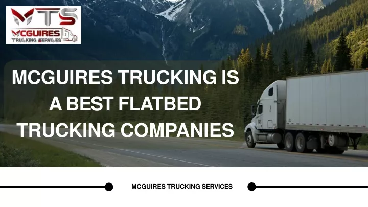 mcguires trucking