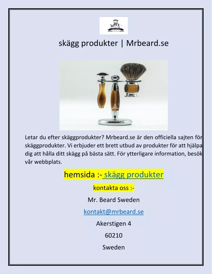 sk gg produkter mrbeard se