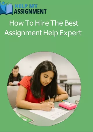how to hire the best assignment help expert