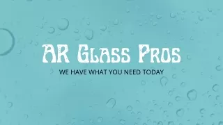 AR Glass Pros
