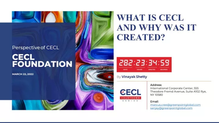 what is cecl and why was it created