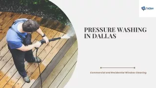Pressure Washing In Dallas