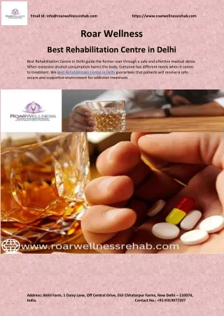 Best Rehabilitation Centre in Delhi