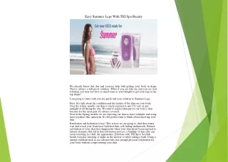 Easy-Summer-Legs-With-TEI-Spa-Beauty