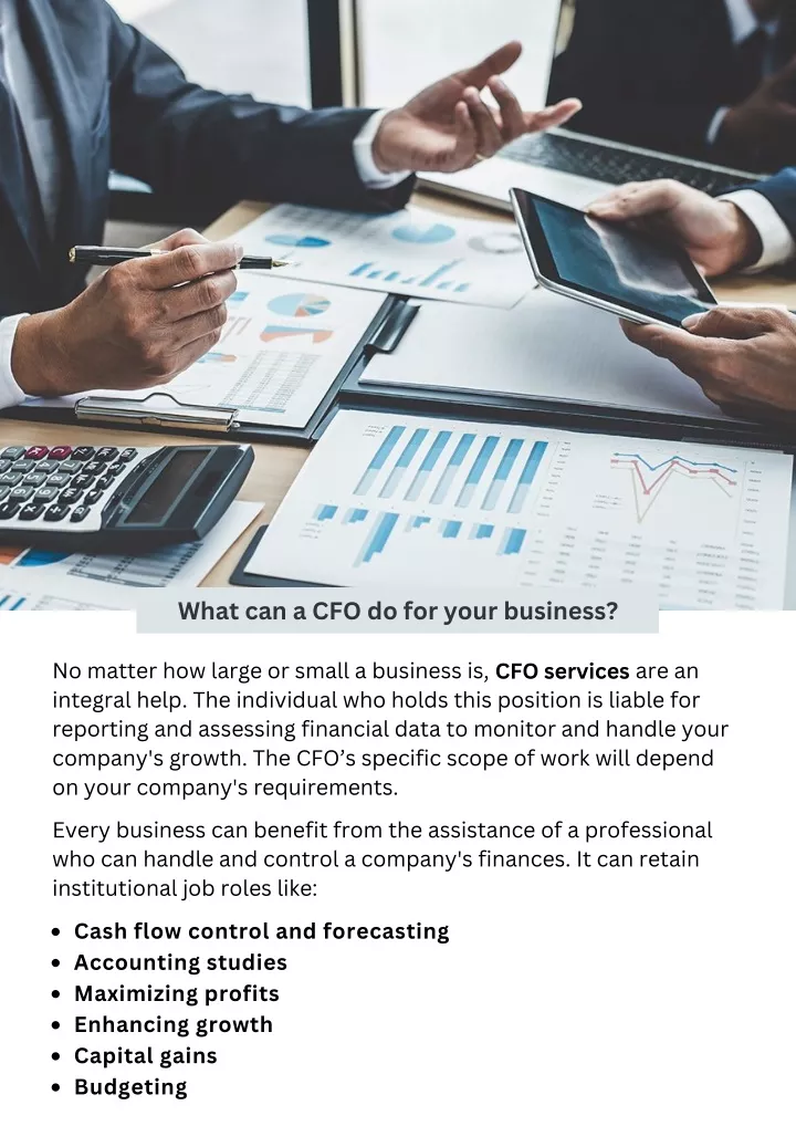 what can a cfo do for your business