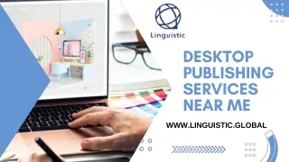 Desktop Publishing Services Near Me - Linguistic