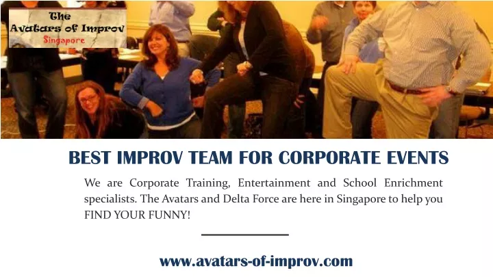 best improv team for corporate events