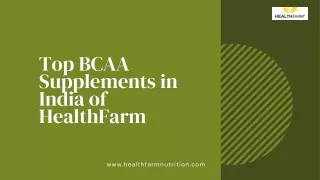 top bcaa supplements in india of healthfarm