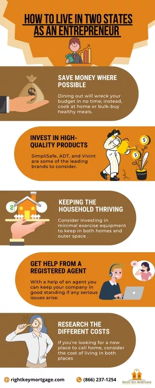 how to live in two states as an entrepreneur