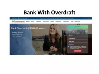 bank with overdraft