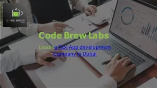 Best Taxi Dispatch Software Solutions - Code Brew Labs
