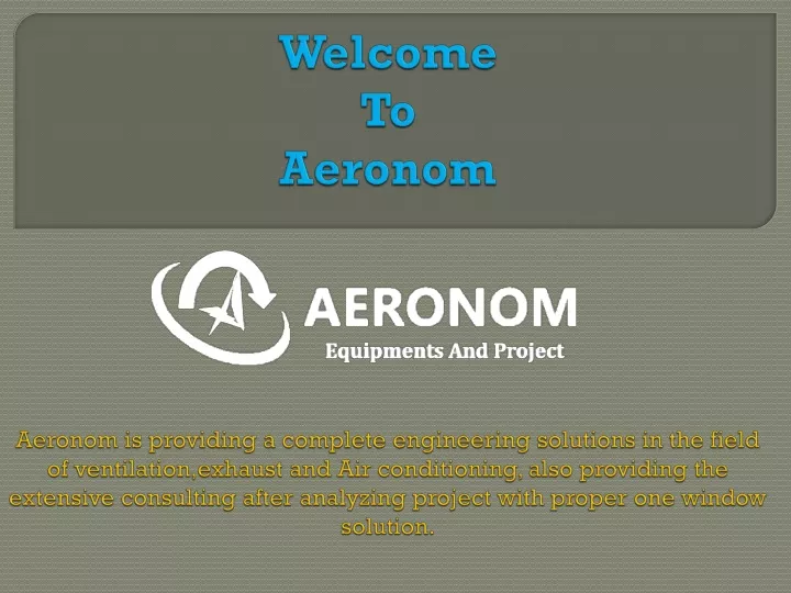 welcome to aeronom aeronom is providing