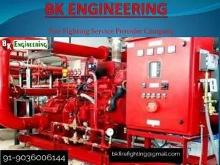 Best Fire Fighting Services in Hyderabad by BK Engineering