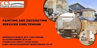 Pick trusted specialists if you need painting or decorating done in Cheltenham