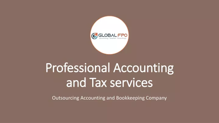 professional accounting and tax services