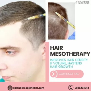 Best Hair Loss Treatment in HSR Layout | Splendore Aesthetic Clinic