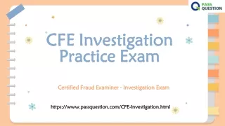 cfe investigation cfe investigation p practice