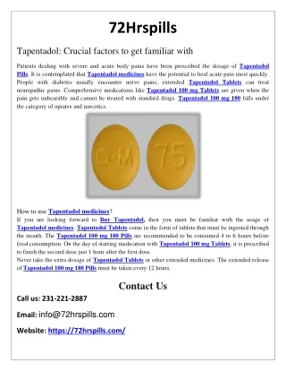 Tramadol, Tramadol 100mg 90, Tramadol Pills, Tramadol 100 mg in USA | 231-221-28