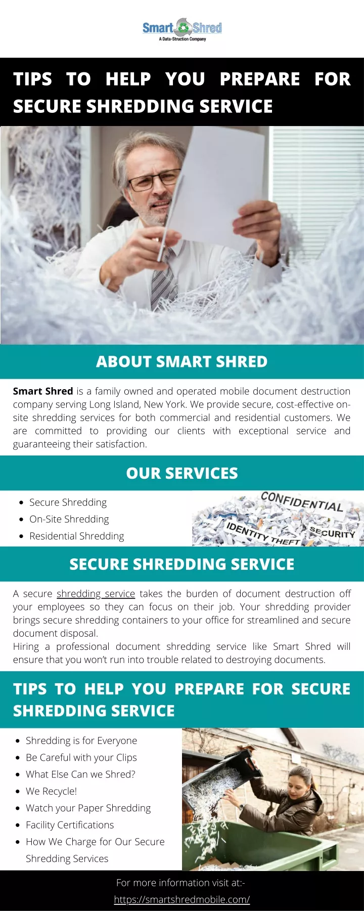 tips to help you prepare for secure shredding