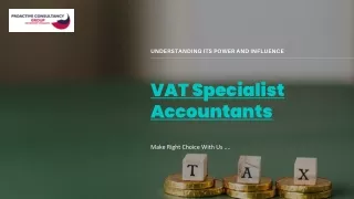 VAT Specialist Accountants -Proactive Consultancy Group
