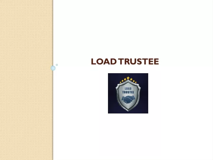 load trustee