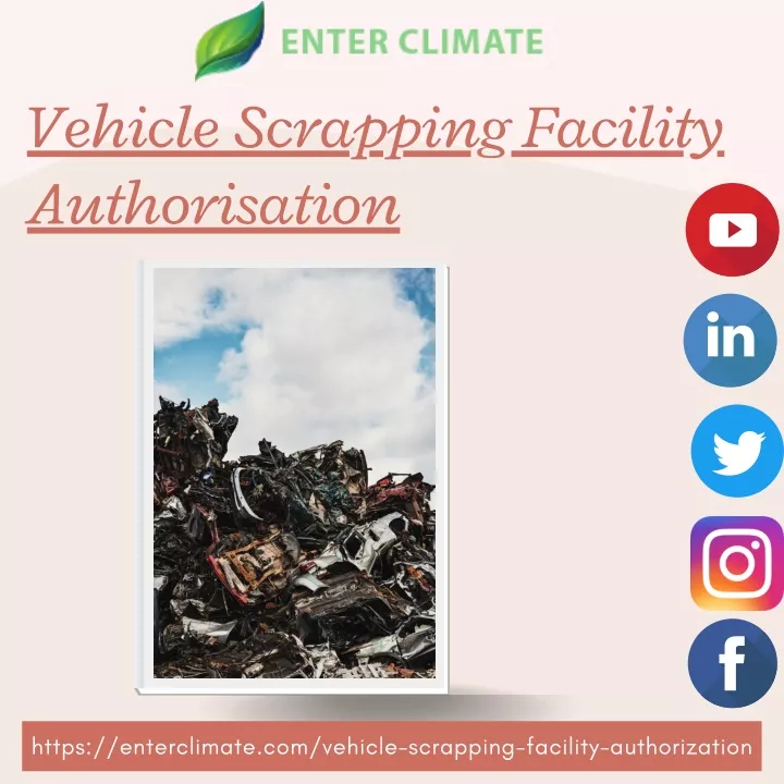 vehicle scrapping facility authorisation