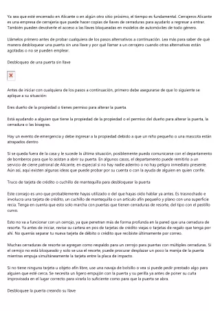 De qué manera abrir un cierre sin las llaves