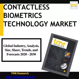 contactless biometrics technology market