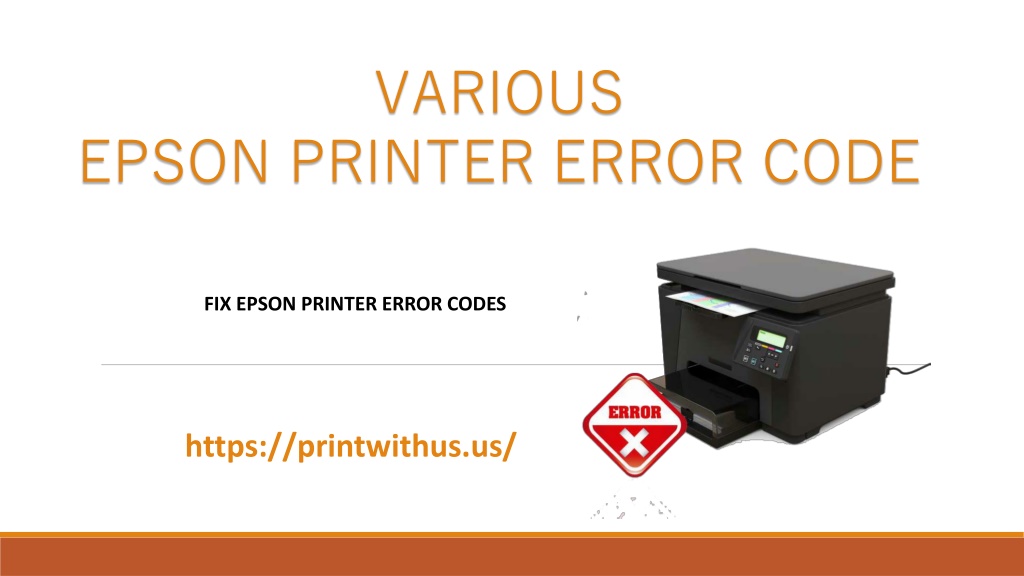 PPT - Find the Epson Printer Error Codes and Solutions PowerPoint ...