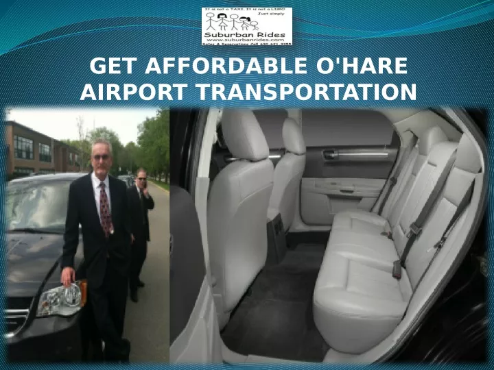 get affordable o hare airport transportation