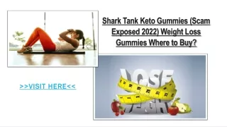 Shark Tank Keto Gummies