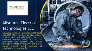 allsource electrical technologies llc allsource