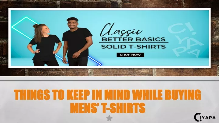 things to keep in mind while buying mens t shirts