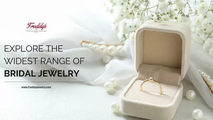 explore the widest range of bridal jewelry
