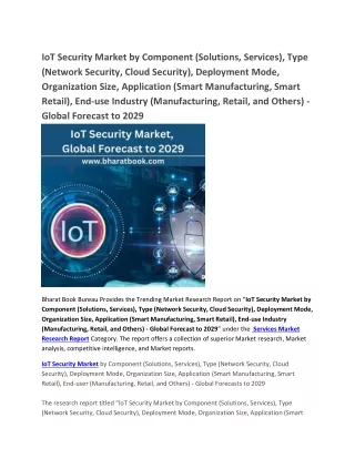 iot security market by component solutions