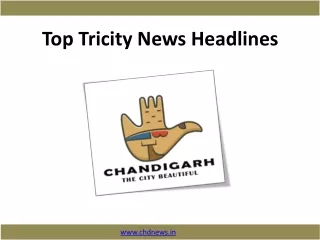 Top Tricity News Headlines
