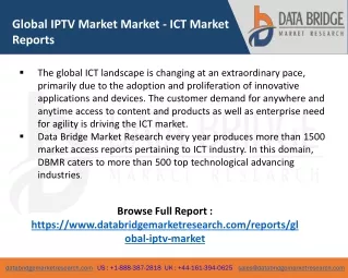 global iptv market market ict market reports